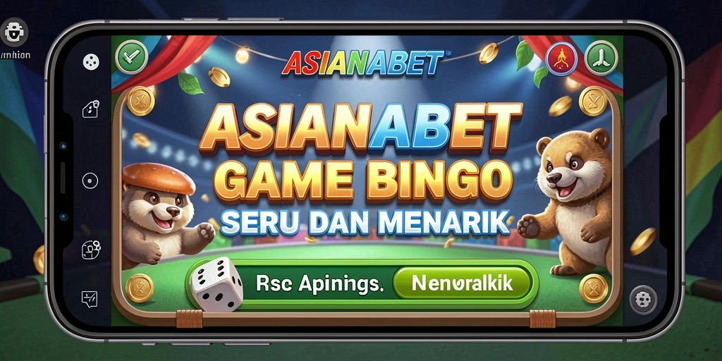 Tampilan gameplay Bingo yang penuh warna dan menarik.