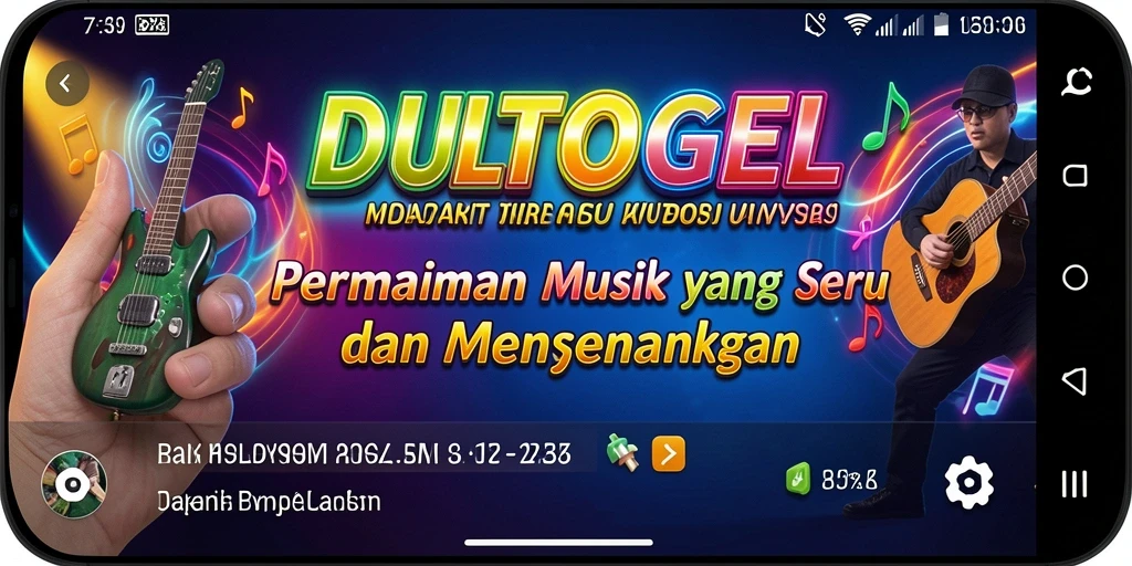 Tampilan gameplay DULTOGEL yang seru dan penuh warna.