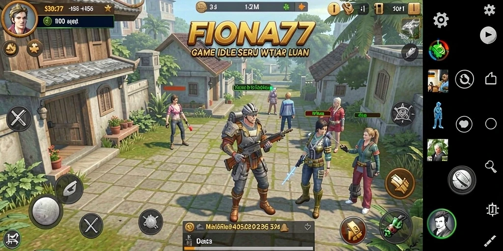 Screenshot FIONA77 menampilkan aksi gameplay Idle yang menarik dan seru.