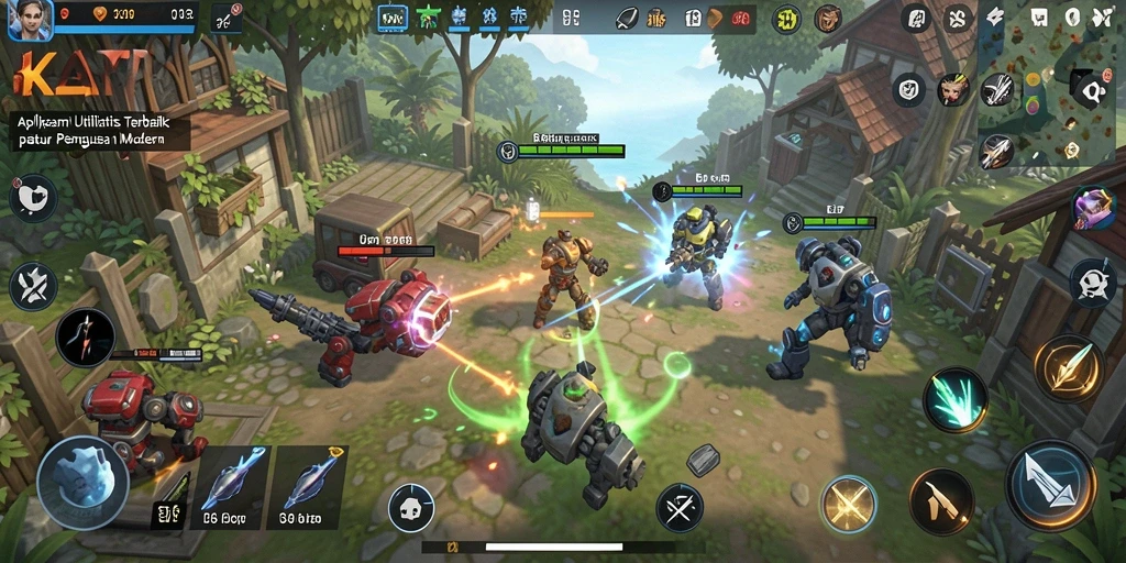 Screenshot KAKRP menampilkan antarmuka aplikasi Utility yang intuitif dan menarik.