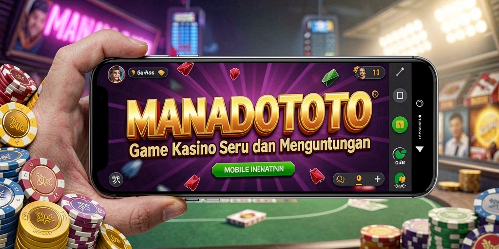 Tampilan gameplay seru dari MANADOTOTO yang penuh aksi.