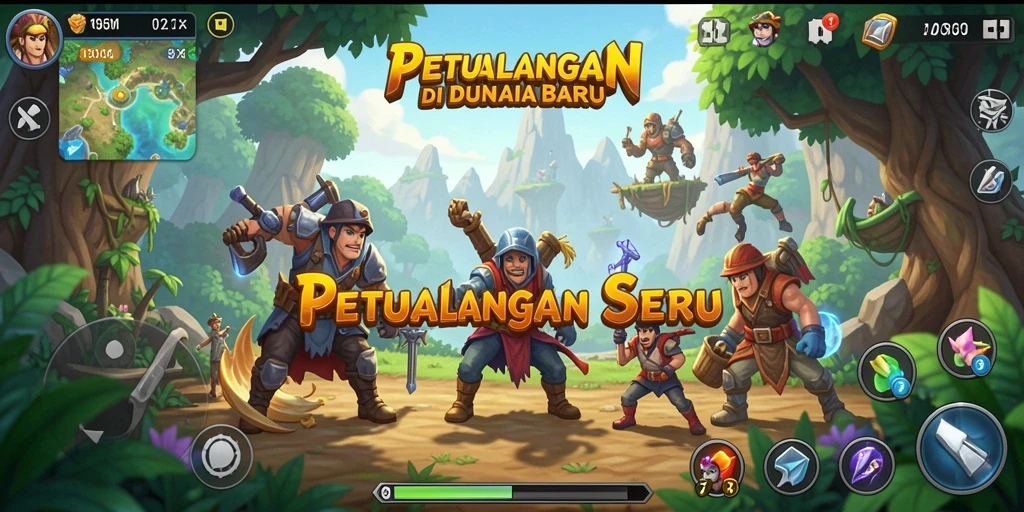 Gameplay menegangkan dengan petualangan seru dan grafis menawan.