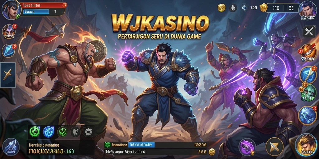 Gameplay mendebarkan di WJKASINO dengan aksi pertarungan seru.